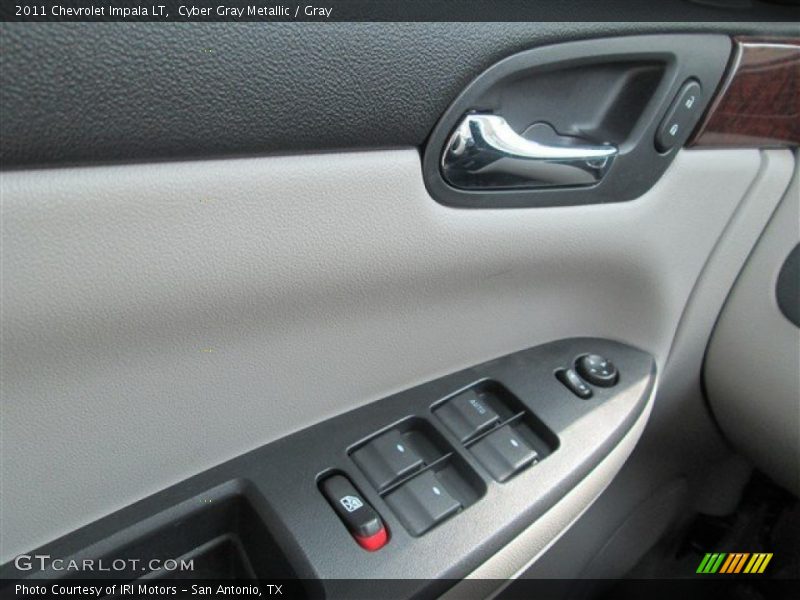 Cyber Gray Metallic / Gray 2011 Chevrolet Impala LT