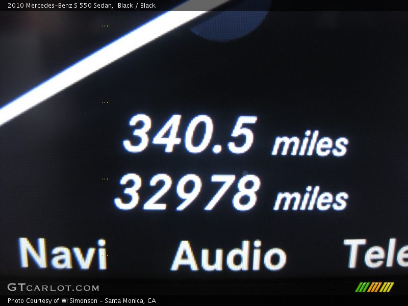 Black / Black 2010 Mercedes-Benz S 550 Sedan