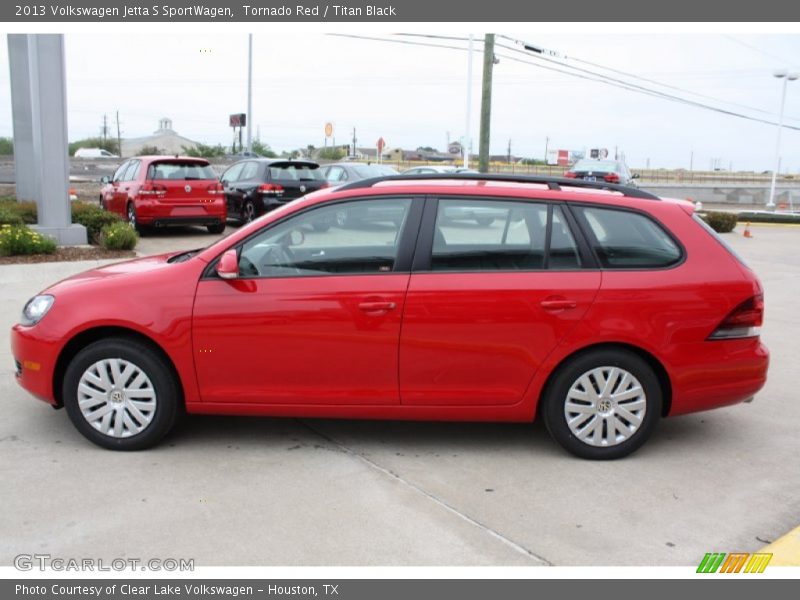  2013 Jetta S SportWagen Tornado Red