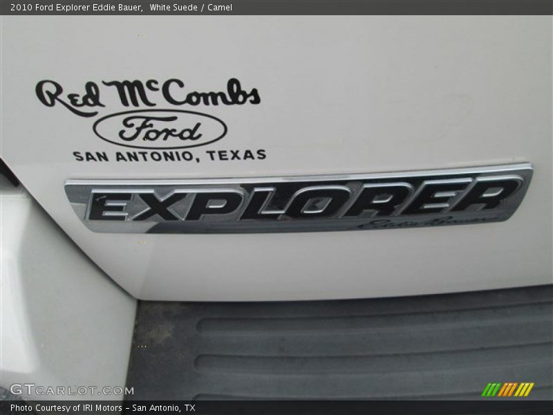White Suede / Camel 2010 Ford Explorer Eddie Bauer