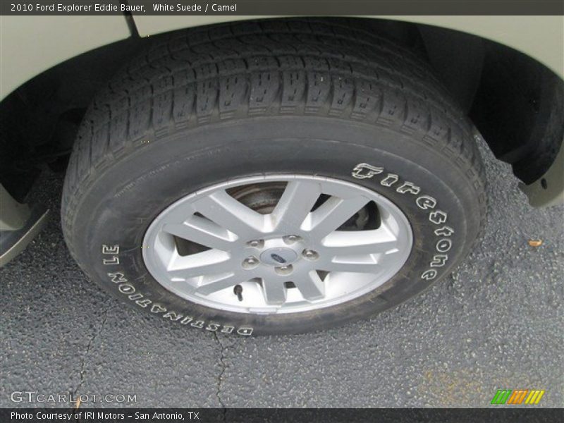 White Suede / Camel 2010 Ford Explorer Eddie Bauer