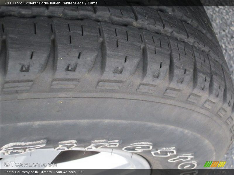 White Suede / Camel 2010 Ford Explorer Eddie Bauer
