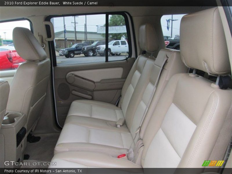 White Suede / Camel 2010 Ford Explorer Eddie Bauer