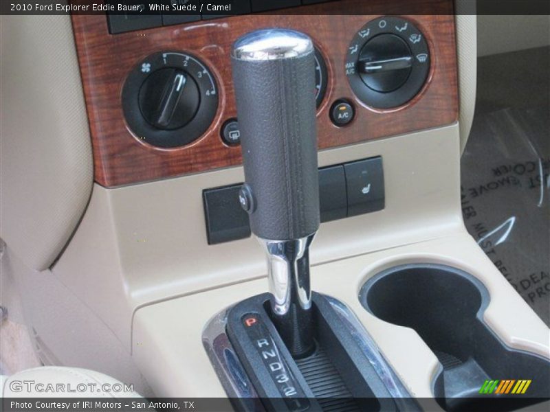White Suede / Camel 2010 Ford Explorer Eddie Bauer