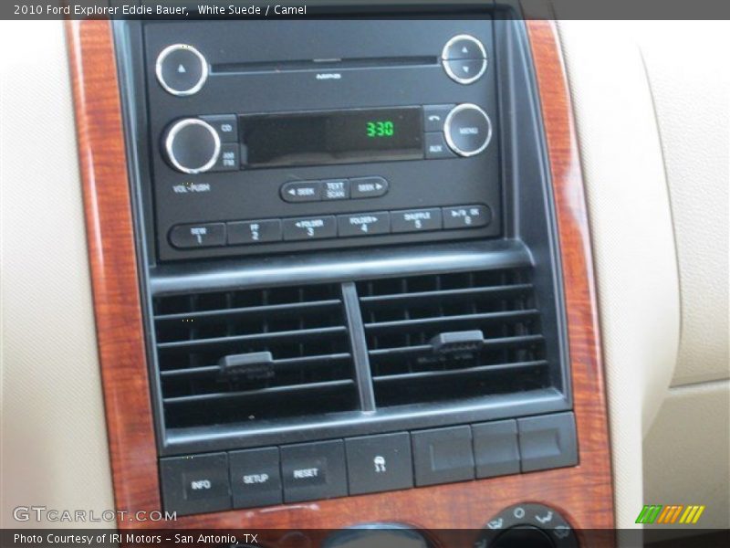 White Suede / Camel 2010 Ford Explorer Eddie Bauer
