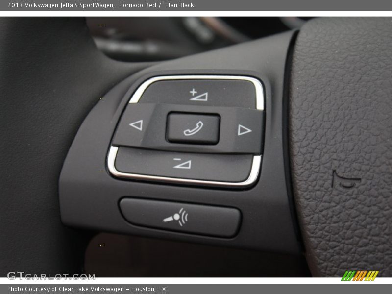 Tornado Red / Titan Black 2013 Volkswagen Jetta S SportWagen