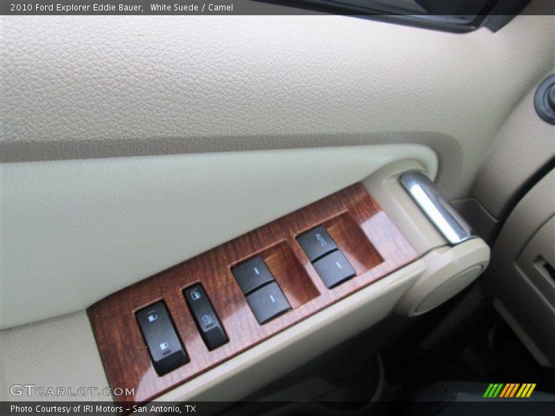 White Suede / Camel 2010 Ford Explorer Eddie Bauer