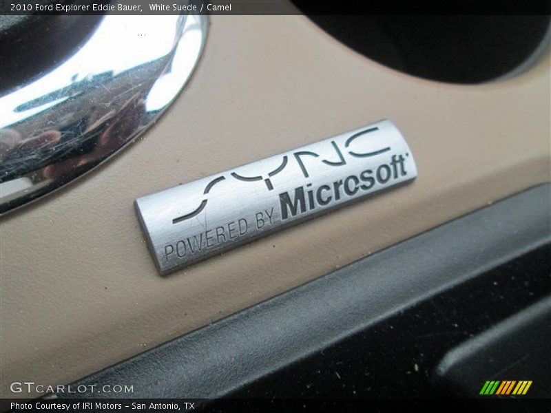 White Suede / Camel 2010 Ford Explorer Eddie Bauer