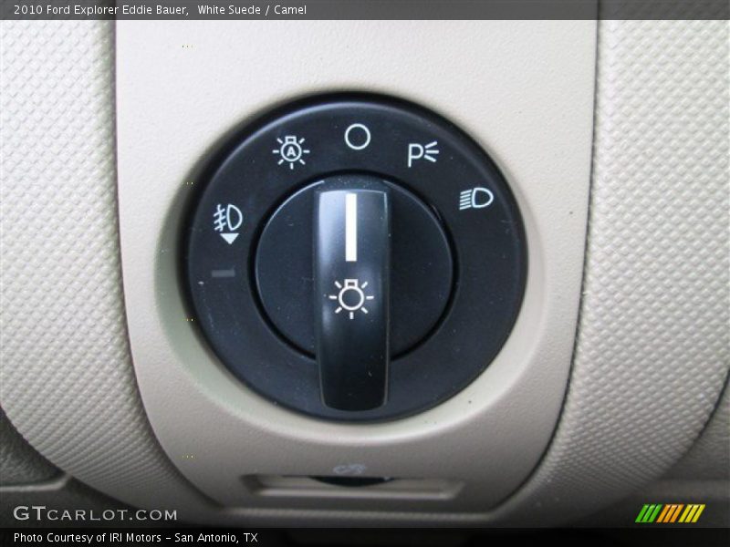 White Suede / Camel 2010 Ford Explorer Eddie Bauer