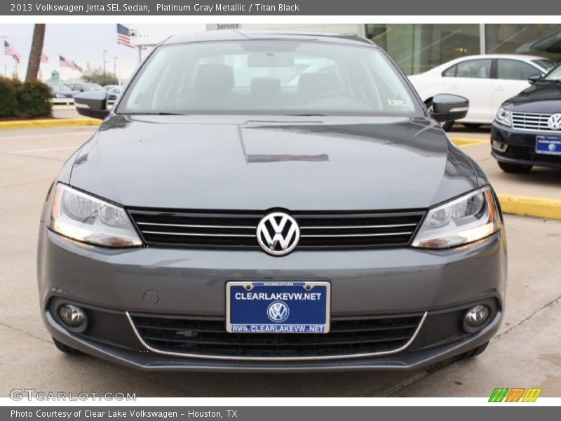 Platinum Gray Metallic / Titan Black 2013 Volkswagen Jetta SEL Sedan