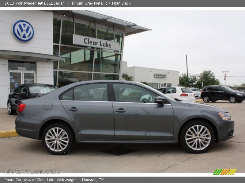 Platinum Gray Metallic / Titan Black 2013 Volkswagen Jetta SEL Sedan