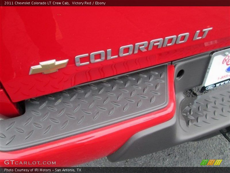 Victory Red / Ebony 2011 Chevrolet Colorado LT Crew Cab