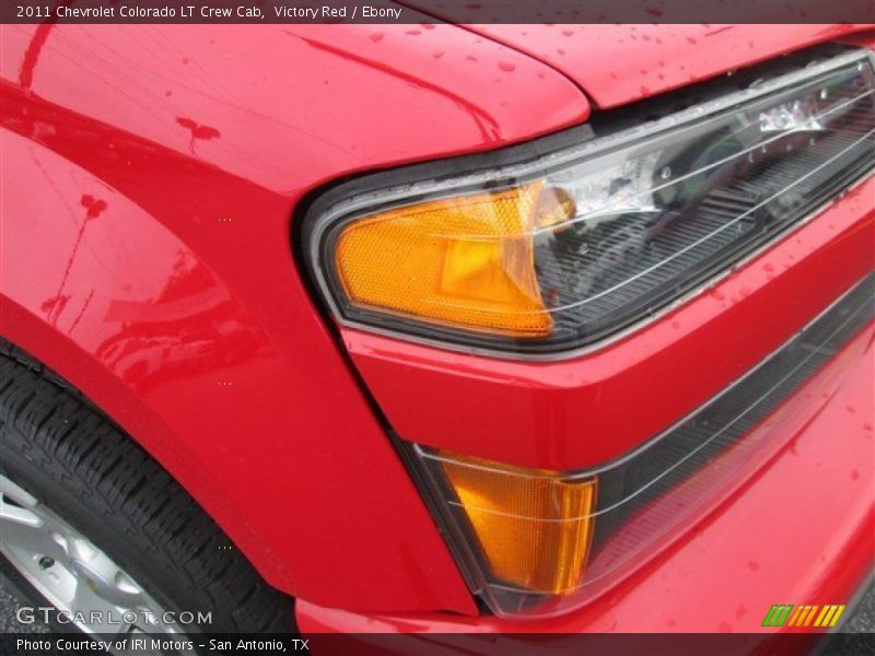 Victory Red / Ebony 2011 Chevrolet Colorado LT Crew Cab