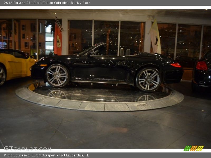 Black / Black 2012 Porsche 911 Black Edition Cabriolet