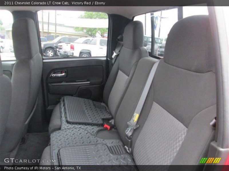Victory Red / Ebony 2011 Chevrolet Colorado LT Crew Cab