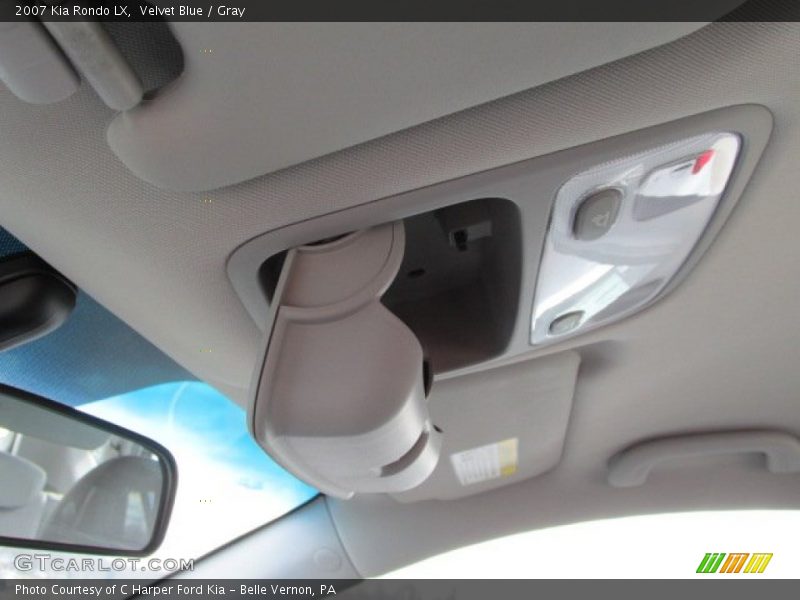 Velvet Blue / Gray 2007 Kia Rondo LX