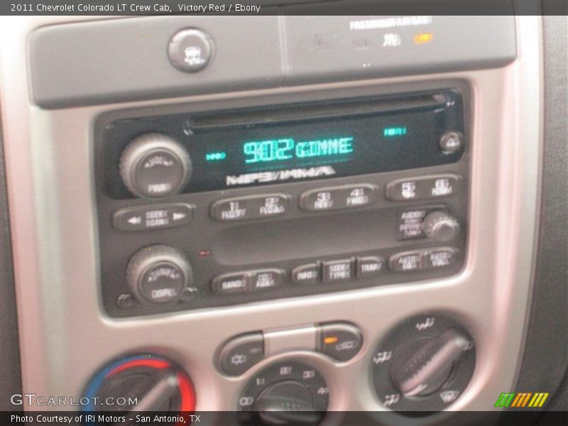 Victory Red / Ebony 2011 Chevrolet Colorado LT Crew Cab