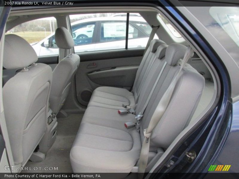 Rear Seat of 2007 Rondo LX