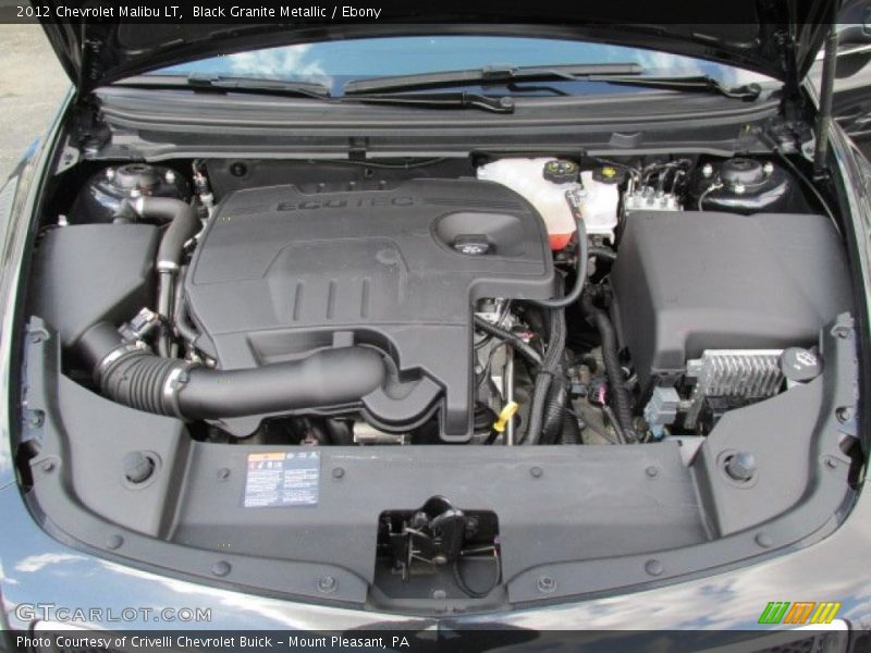 Black Granite Metallic / Ebony 2012 Chevrolet Malibu LT