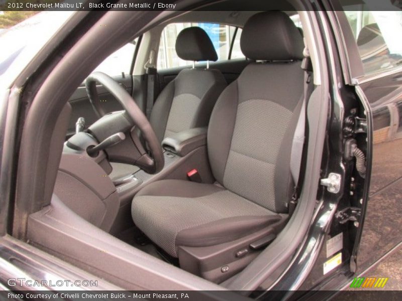 Black Granite Metallic / Ebony 2012 Chevrolet Malibu LT