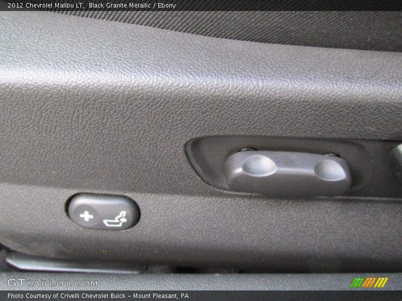 Black Granite Metallic / Ebony 2012 Chevrolet Malibu LT