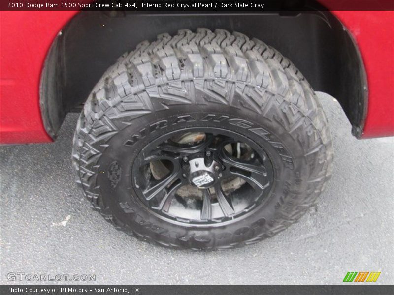 Custom Wheels of 2010 Ram 1500 Sport Crew Cab 4x4