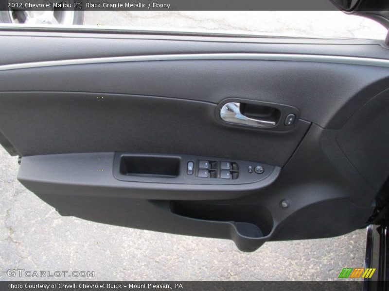 Black Granite Metallic / Ebony 2012 Chevrolet Malibu LT