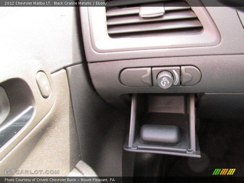 Black Granite Metallic / Ebony 2012 Chevrolet Malibu LT