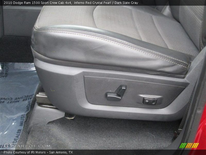 Inferno Red Crystal Pearl / Dark Slate Gray 2010 Dodge Ram 1500 Sport Crew Cab 4x4