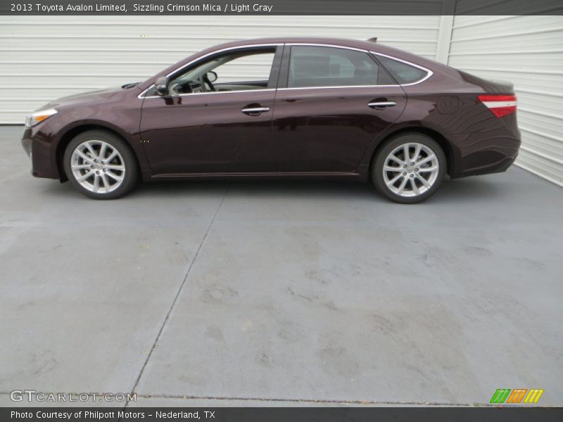  2013 Avalon Limited Sizzling Crimson Mica