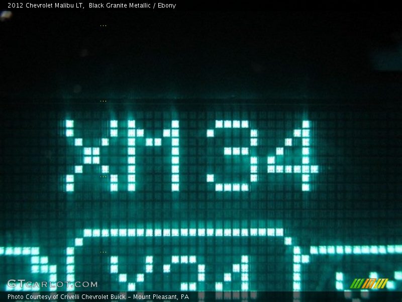 Black Granite Metallic / Ebony 2012 Chevrolet Malibu LT