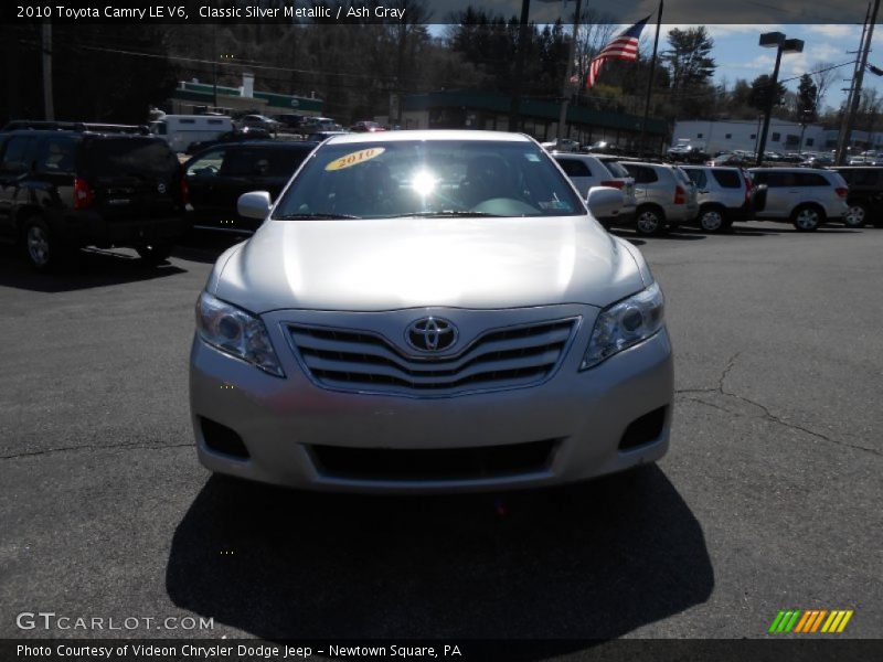Classic Silver Metallic / Ash Gray 2010 Toyota Camry LE V6