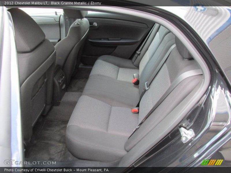 Black Granite Metallic / Ebony 2012 Chevrolet Malibu LT