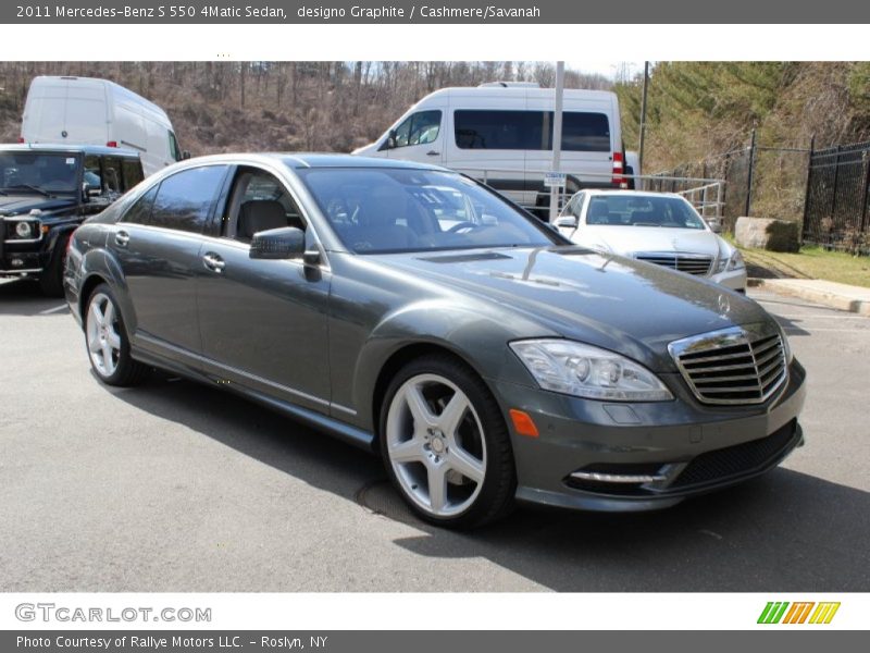 designo Graphite / Cashmere/Savanah 2011 Mercedes-Benz S 550 4Matic Sedan