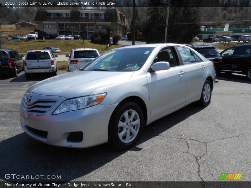 Classic Silver Metallic / Ash Gray 2010 Toyota Camry LE V6