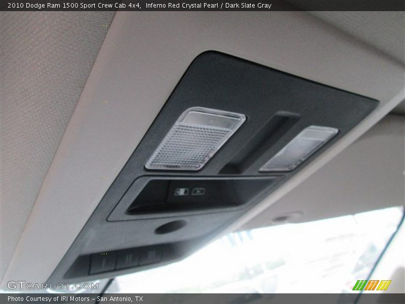 Inferno Red Crystal Pearl / Dark Slate Gray 2010 Dodge Ram 1500 Sport Crew Cab 4x4