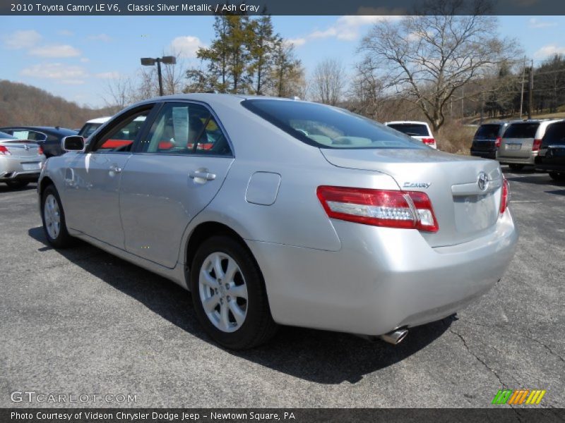 Classic Silver Metallic / Ash Gray 2010 Toyota Camry LE V6