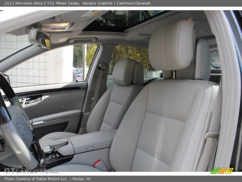 designo Graphite / Cashmere/Savanah 2011 Mercedes-Benz S 550 4Matic Sedan