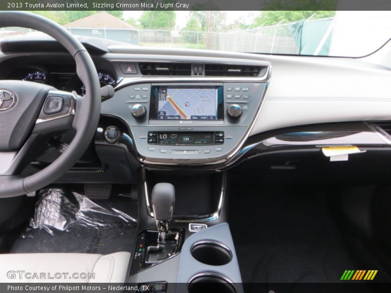 Sizzling Crimson Mica / Light Gray 2013 Toyota Avalon Limited