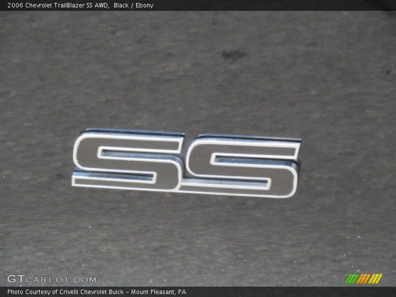 Black / Ebony 2006 Chevrolet TrailBlazer SS AWD