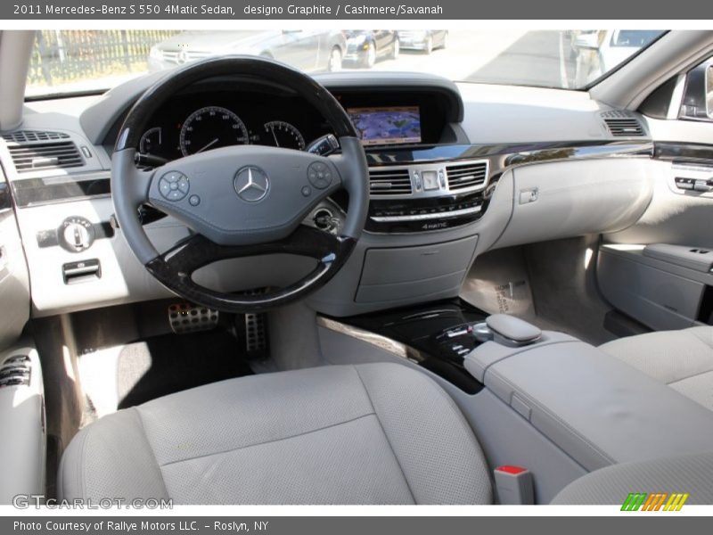 Cashmere/Savanah Interior - 2011 S 550 4Matic Sedan 