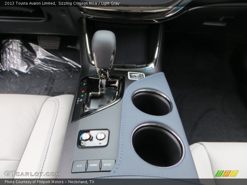 Sizzling Crimson Mica / Light Gray 2013 Toyota Avalon Limited