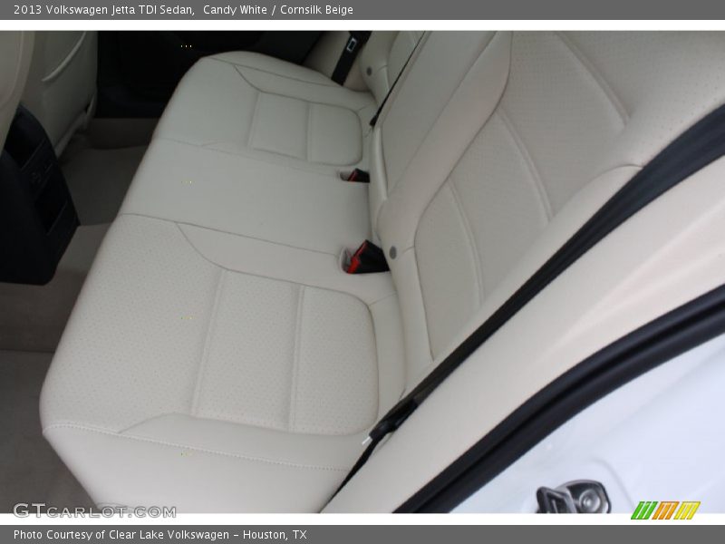 Candy White / Cornsilk Beige 2013 Volkswagen Jetta TDI Sedan