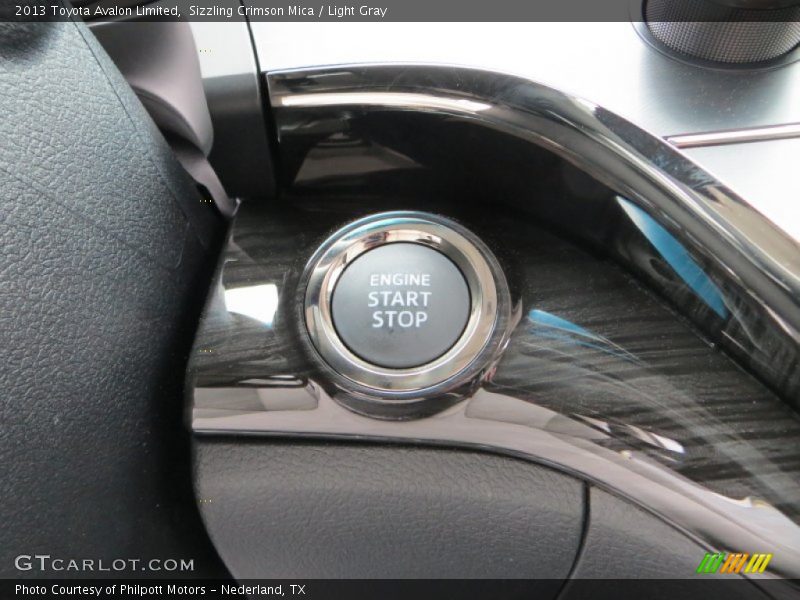 Sizzling Crimson Mica / Light Gray 2013 Toyota Avalon Limited