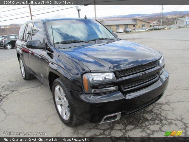 Black / Ebony 2006 Chevrolet TrailBlazer SS AWD