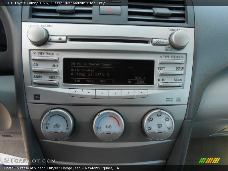 Classic Silver Metallic / Ash Gray 2010 Toyota Camry LE V6