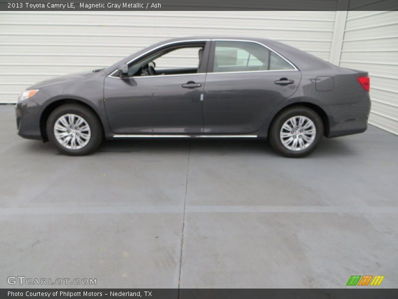 Magnetic Gray Metallic / Ash 2013 Toyota Camry LE