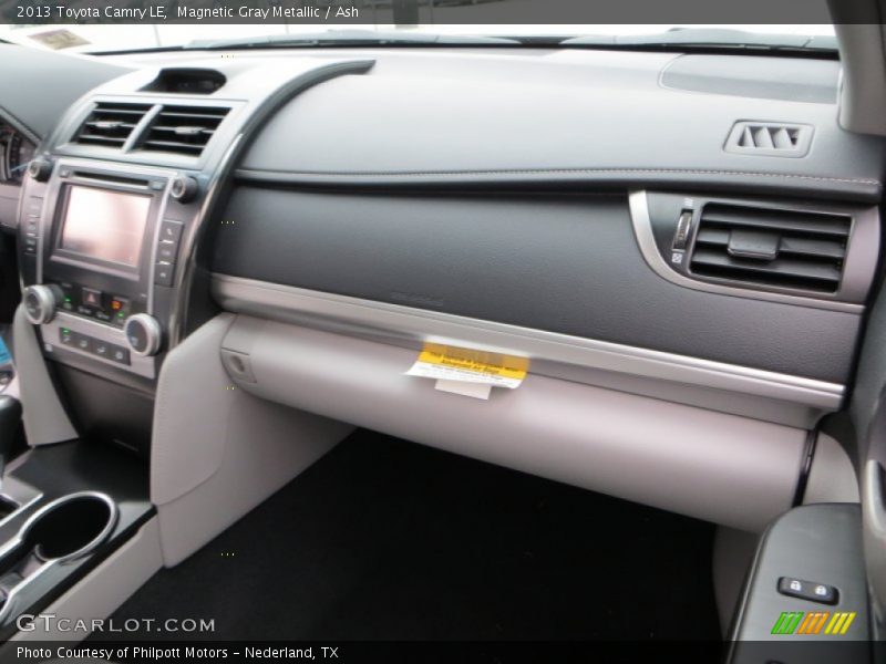 Magnetic Gray Metallic / Ash 2013 Toyota Camry LE