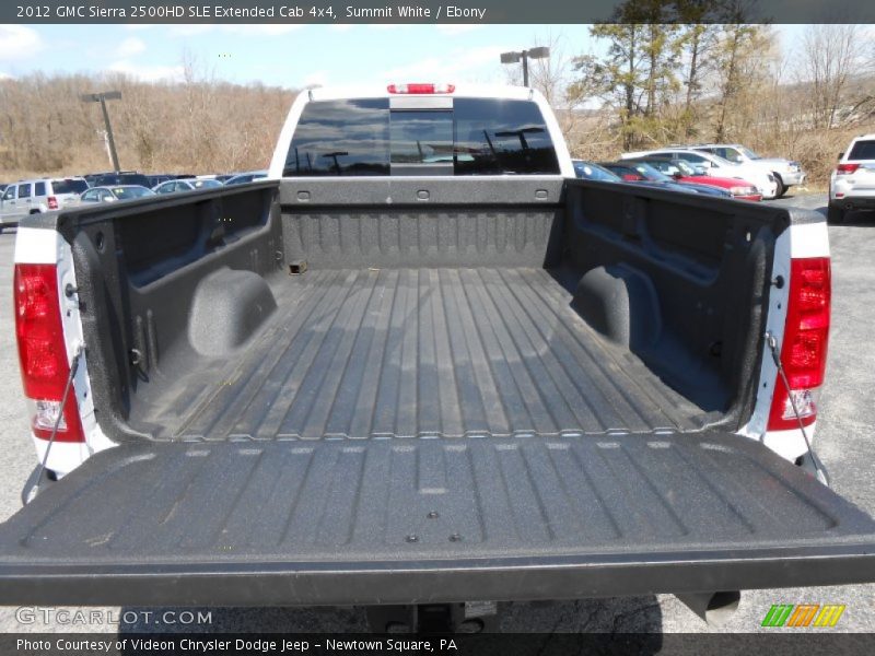 Summit White / Ebony 2012 GMC Sierra 2500HD SLE Extended Cab 4x4