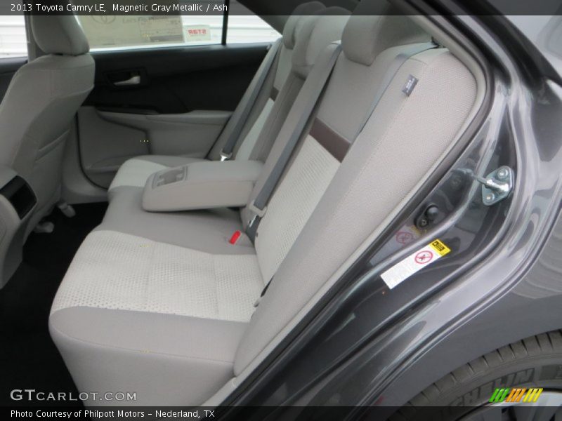 Magnetic Gray Metallic / Ash 2013 Toyota Camry LE